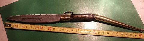 Couteau catalan CNT 16 cm