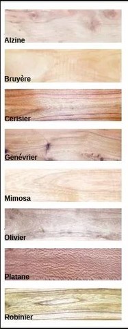 Essences de bois