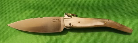 Manche en corne Couteau catalan Navalla 9,5 cm